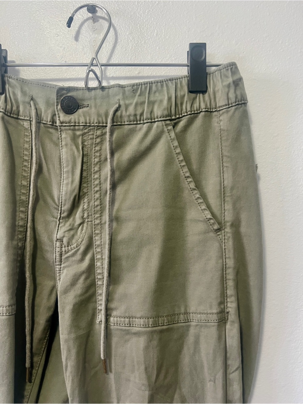 American Eagle Sage High Waisted Jogger Pant - Size 6 (28") - Picture 6 of 12